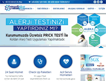 Tablet Screenshot of mediplustipmerkezi.com